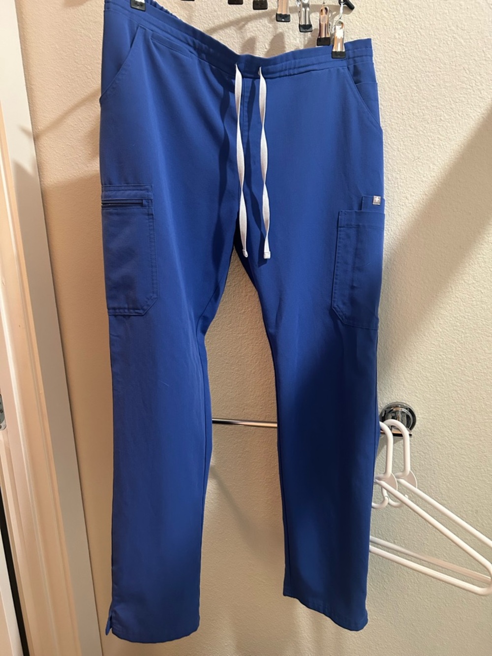 Figs Denim Blue Scrub Pants
